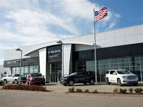 Hatchett gmc - Hatchett Buick GMC. 1333 N Greenwich Rd, Wichita, KS 67206. 7 miles away. (316) 440-8400. 